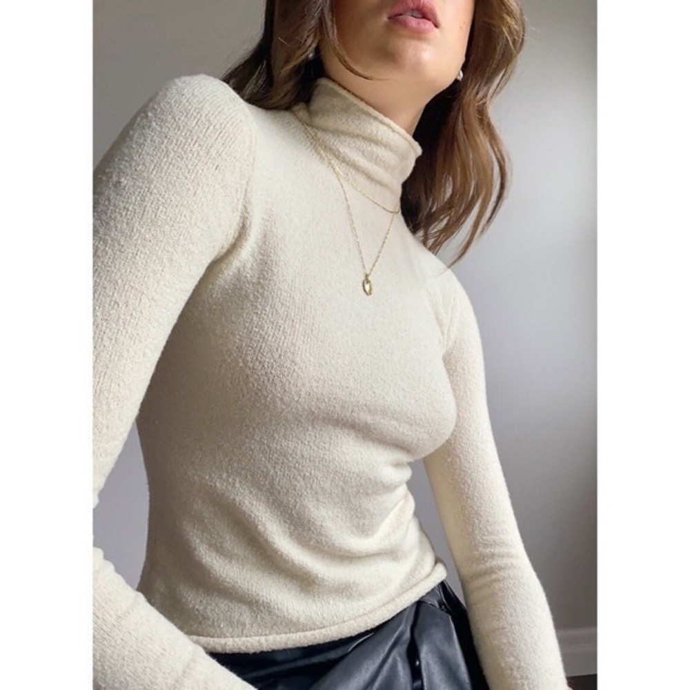 🆕 Wilfred Darling Stretchy Boucle Sweater - Large